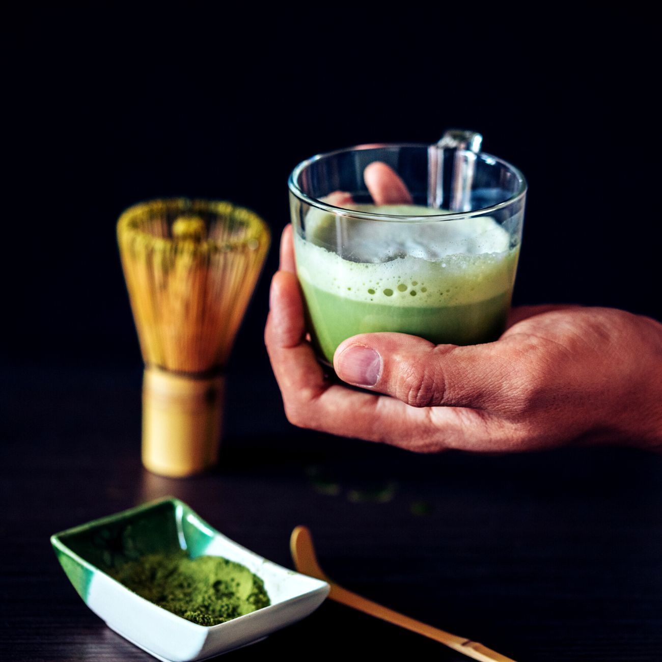 How To Make Green Tea Latte W/Matcha Powder 3 Variations